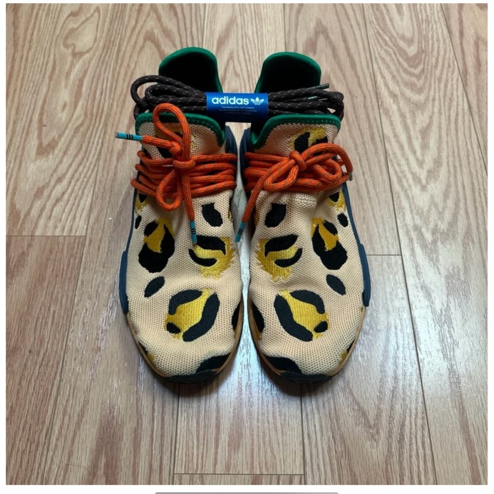 Adidas Pharrell x NMD Human Race 'Animal Print - Pulse Amber